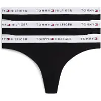 Tommy Hilfiger Underwear String 'Essential' gris clair / rouge / noir / blanc