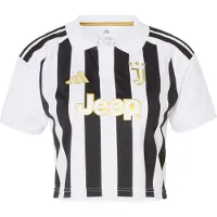 Adidas Juventus 26/27 Cropped Home Woman Short Sleeve T-shirt Noir XS Femme