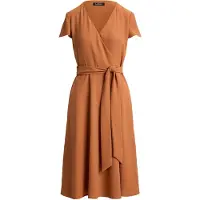 Ralph Lauren Robe rouge orangé