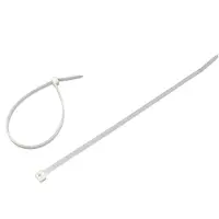 Value Bande de fixation, 25cm, 4,8mm, coudée, 100 pièces