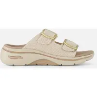SKECHERS Go Walk Arch Fit 2.0 Sandal Open Teen - beige - Maat 40
