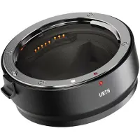 Urth Adaptateur de monture d'objectif : Compatible avec les objectifs Canon (EF / EF S) et le boîtier de, Adaptateur d'objectif, Noir