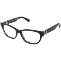 Kate spade Lunettes de Vue JOSEE 52/15/135 S30 BLACK GREY PATTERN ACETATE WOMAN KSP FRAME JOSEE S30 52 15 135