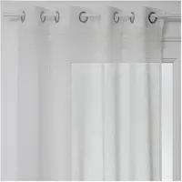 Atmosphera Voilage Sab 140 X 240 - Blanc