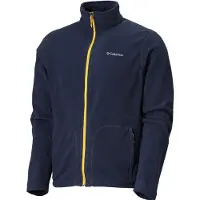 Columbia Veste en polaire fonctionnelle 'Fast Trek' bleu marine / jaune