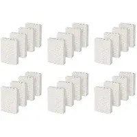 Zandona WF813 Filtre à Mèche de Rechange pour Humidificateur EQWF813 Compatible avec Rcm832, Rcm-83 PCWF813 PCcm 840, Lot de 24
