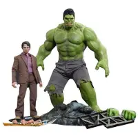 Hot toys Figurine MMS230 - Marvel Comics - The Avengers - Bruce Banner And Hulk