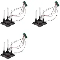 Zandona 3X Module D'Humidificateur à Quatre Jets DIY Carte de Contrôle D'Atomiseur Circuit Imprimé Pilote 1 à 4 Arrosage des Plantes Grand Volume de