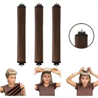 INF Des bigoudis pour boucler les cheveux sans chaleur Brown