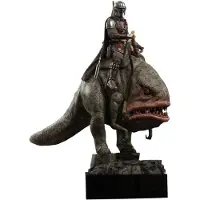 Hot toys Figurine TMS046 - Star Wars : The Mandalorian - Mandalorian & Blurrg