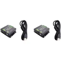 Zandona 2X Waveshare Convertisseur Isolé Industriel USB Vers RS232/RS485/TTL avec Diode TVS de Circuits de Protection Intégrés FT232RL