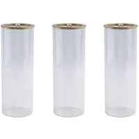 Semoic 3X Porte-Encens pour Bâtons [Anti-Cendres Volantes], Porte-BrûLeur D'Encens avec RéCupéRateur de Cendres en Verre Amovible, pour la Maison