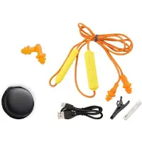 Zandona Kit de Bouchons D'Oreille et Casque pour Chantiers et Environnements de Travail Bruyants: Réduction Du Bruit, Protection Auditive
