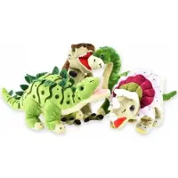 Robetoys Mascotte de dinosaure en peluche de 32 cm MIX