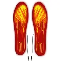 INF Semelles chauffantes avec batteries rechargeables (4 heures d'autonomie) S