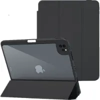 INF Étui magnétique avec fonction support Black iPad Pro 12.9 2018/2020/2021