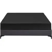 INF Protège-matelas imperméable Black 120x200x30 cm