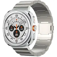 INF Bracelet magnétique en titane pour Samsung Galaxy Watch 7 Ultra Silver
