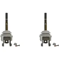 Semoic 2X Tige de Liaison Métallique pour Brosse à Dents Électrique, Embout Vibrant pour Série 6 ou Série 9 HX6970 HX9360 HX6930, Pièce de Rechange.