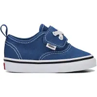 Vans Baskets basses enfant Authentic Elastic V garcons - Bleu - 22