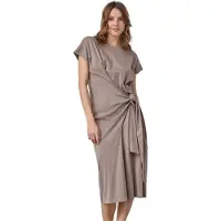 Redgreen Deliah Short Sleeve Dress Marron L Femme