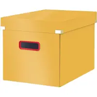 Leitz Click & Store Boîte de rangement Rectangulaire Panneau dur, Polypropylène (PP) Jaune