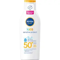 Nivea Kids Sensitive Sun Lotion SPF 50+ (SPF 50+, 200 ml)