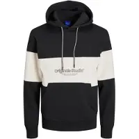 Jack & Jones Sweat-shirt 'Lakewood' beige / noir