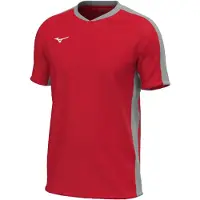 Mizuno T-shirt pour hommes TEAM TRN - V2EAC511, couleur : rouge, matière : textile