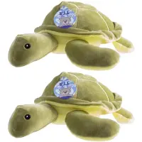 Jonotoys Pluche Schildpad Knuffel - 33cm