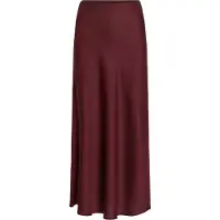 Vila Jupe 'VIEllette' rouge foncé