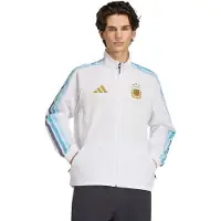 Adidas Veste de sport 'Argentinien Anthem' azur / bleu clair / moutarde / blanc