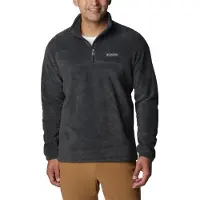 Columbia Steens Mountain Polaire à demi-fermeture, gris, taille S (homme)