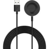Wigento Câble de recharge magnétique pour Huawei Watch GT 6 / GT 6 Pro, 1 m, socle intégré, noir