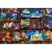 Bluebird Puzzle Puzzle Library Adventures in Reading - 1000 pièces