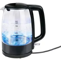 Edco Wasserkocher 1,7L 2200W Schwarz, Bouilloire électrique, Noir