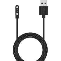 Wigento Câble de charge magnétique USB pour CMF Watch 3 Pro / Watch 2 Pro 1,20m noir