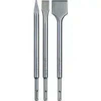 BEZ SDS-plus Chiselset indu pack 3 pcs, Chisel point