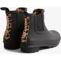 Hunter Bottes en caoutchouc sépia / rouge / noir / blanc