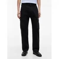 Tommy Hilfiger Jeans TJM OTIS CO CANVAS C, pantalon pour homme, couleur noire : taille W32 L32. Taille : W32 L32