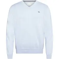 Gant 8030562 V Neck Sweater Bleu L Homme