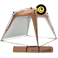 DS Produkte Where Tomorrow Pop Up Pavillon Kamelbraun