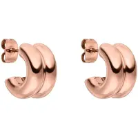 Purelei Boucles d'oreilles 'Flow' or rose