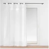 Douceur D`Interieur Voilage Blanc Frangé 140x240cm