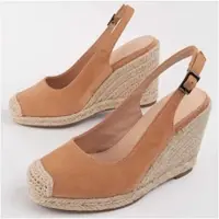Montevita (Brown, 40) Espadrille Compensée Pour Femme Balenci7 102928