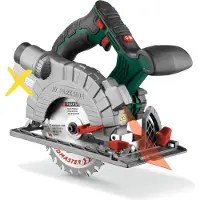 Parkside Scie circulaire sans fil 20 V « PHKSA 20 A2 », sans batterie ni chargeur