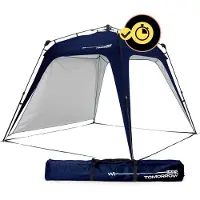 Lumaland Where Tomorrrow Outdoor Pavilion 2,5 x 2,5m Imperméable & Protection UV Tente de jardin Robuste Camping & Tente de réception PopUp Montage en 2 min.
