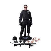 Hot toys Figurine MMS182 - DC Comics - The Dark Knight - LT. Jim Gordon S.W.A.T. Suit Version