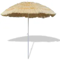vidaXL Parasol de plage style hawaïen basculant
