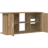 vidaXL Support pour aquarium Artisan Oak 121 x 41 x 58 cm Bois composite